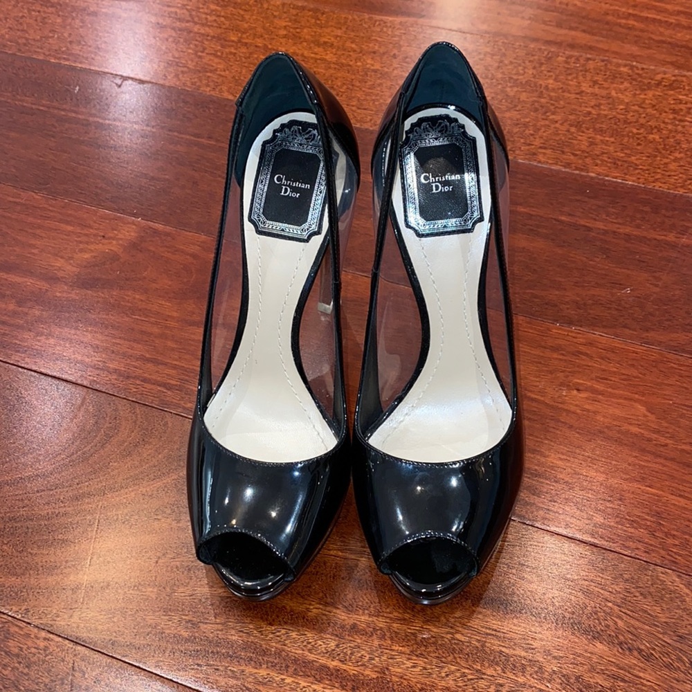 Black Paton Christian Dior pumps
